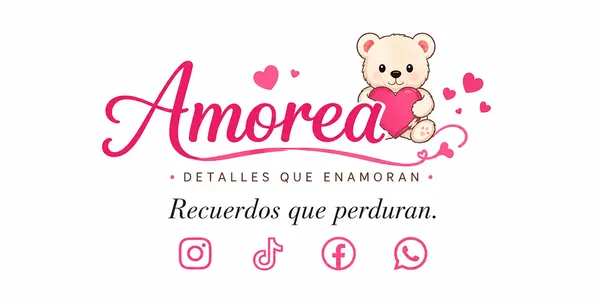 Amorea — Recuerdos que perduran. Síguenos en Instagram, TikTok, Facebook y WhatsApp.