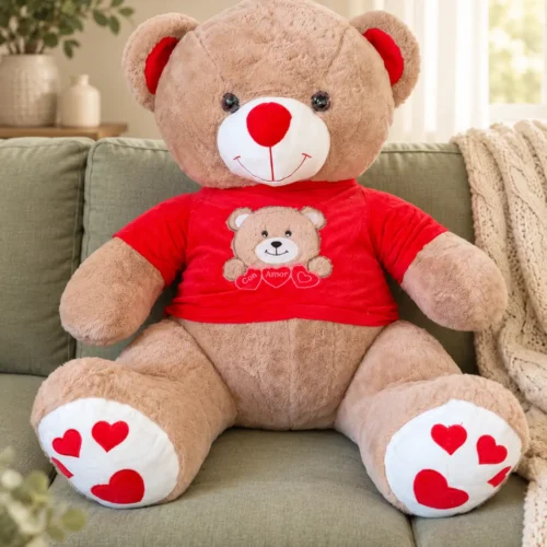 Oso de peluche Polo sentado - Amorea