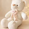 Oso de peluche Lazo Love, tamaño grande - Amorea