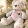 Oso de peluche Lazo Pata Bordada - Amorea