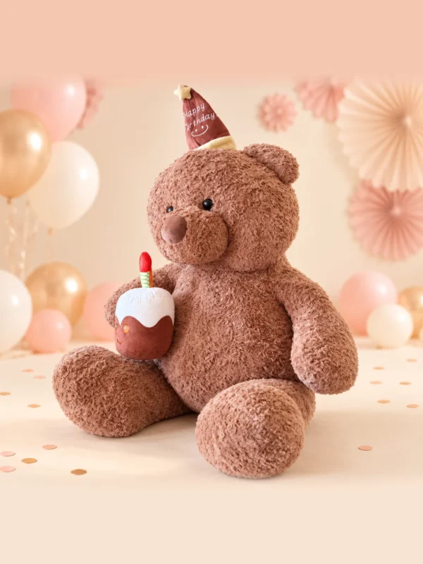 Oso Cumpleañero de peluche, tamaño gigante - Amorea