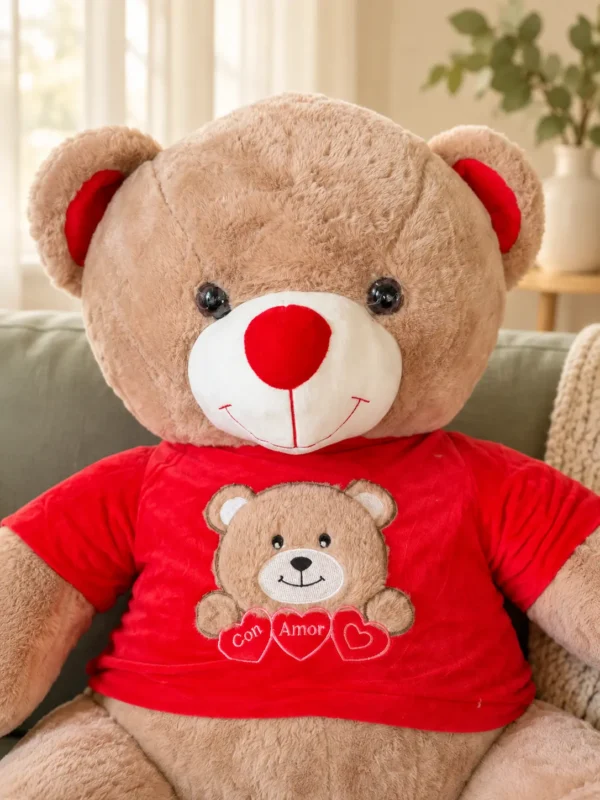 Oso de peluche Polo sentado - Amorea