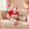 Oso de peluche Polo rojo - Amorea