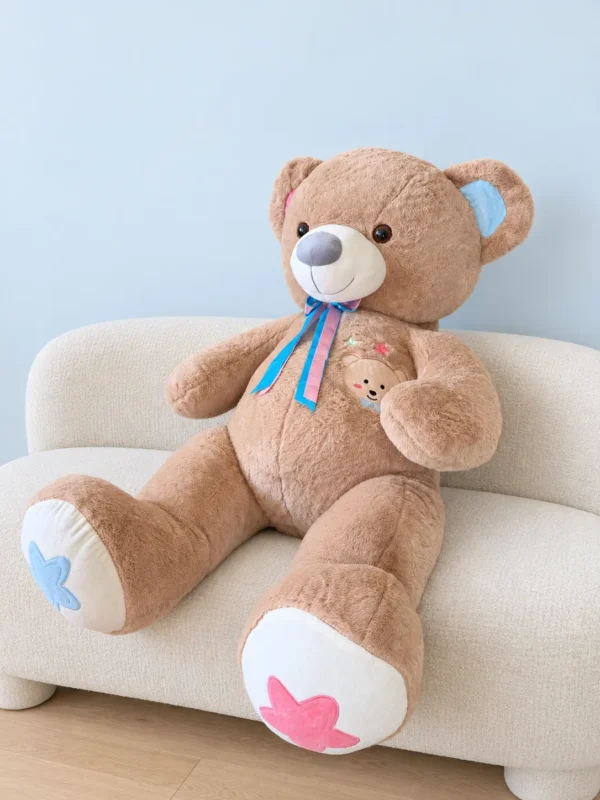 Oso de peluche para revelación de género - Amorea