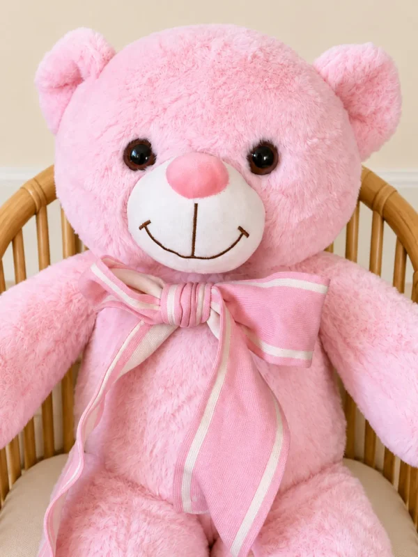 Oso de peluche Lazo Love, tamaño mediano - Amorea