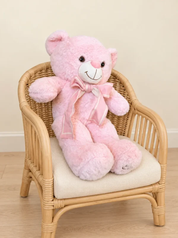 Oso de peluche Lazo Love, tamaño mediano - Amorea