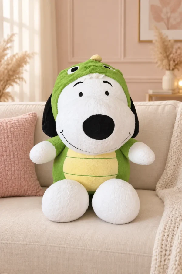 Snoopy de peluche disfrazado de dragón - Amorea