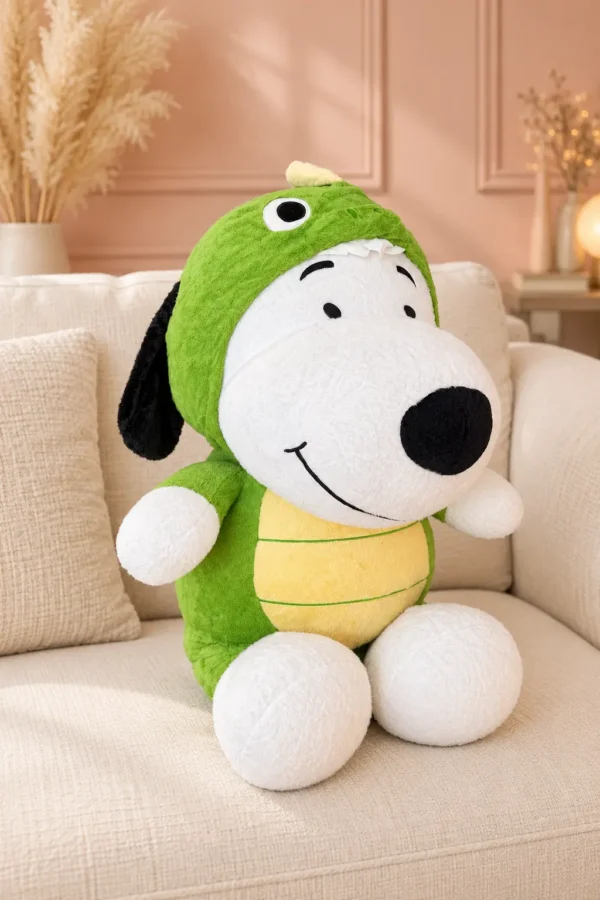Snoopy de peluche disfrazado de dragón - Amorea