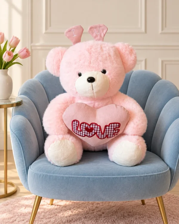 01_web_frontal-13 Oso sentado corazón love antenita
