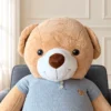 Oso chompa tejida