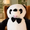 Panda patilargo corbata michi.